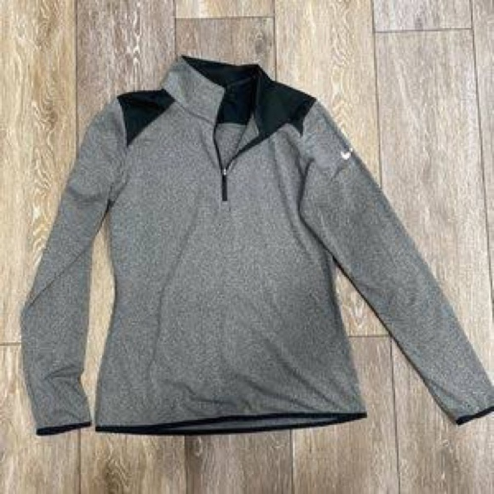 Nike Grey "Warmup" Jacket, Size medium